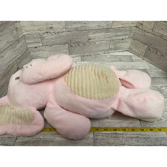Kellytoy Elephant Rattle Plush Floppy Pink Lovey Baby Soft 17” Stuffed Animal - Picture 9 of 9